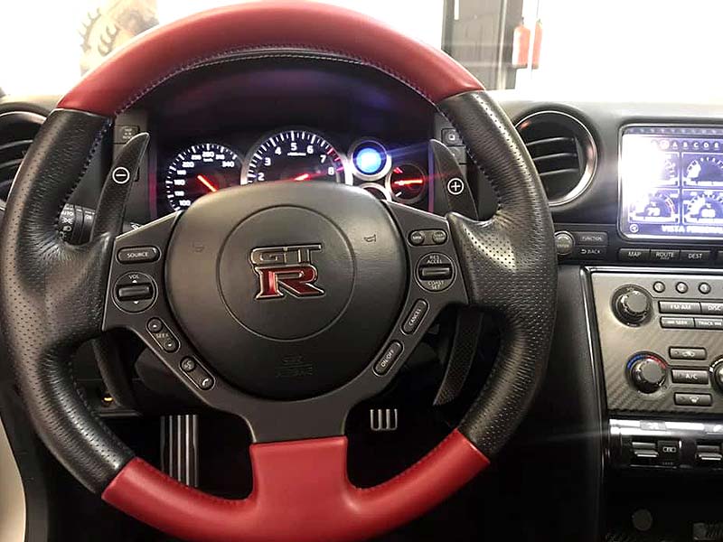 NISSAN GT-R Black Edition, carsmultimarca, vista de volante